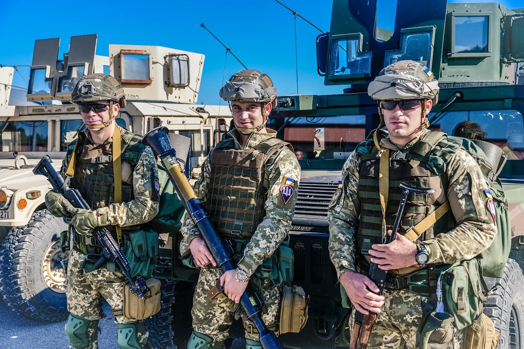Подразделение 13-го отдельного десантно-штурмового батальона 95-й отдельной десантно-штурмовой бригады Десантно-штурмовых войск Вооружённых сил Украины.