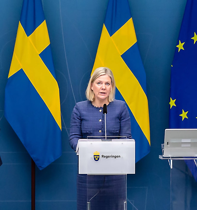 Новая премьер-министр Швеции Магдалена Андерссон заявила, что её страна не намерена вступать в НАТО.