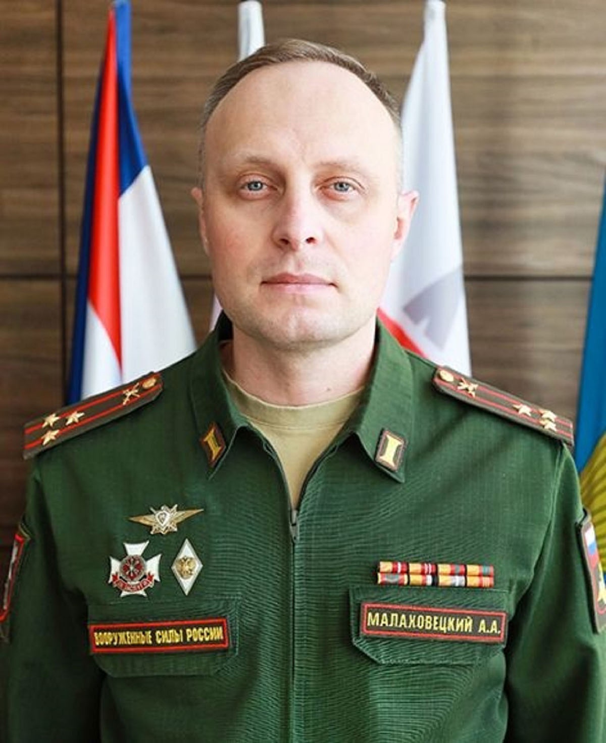 Исполняющий обязанности начальника ВИТ «ЭРА» полковник Антон Малаховецкий.