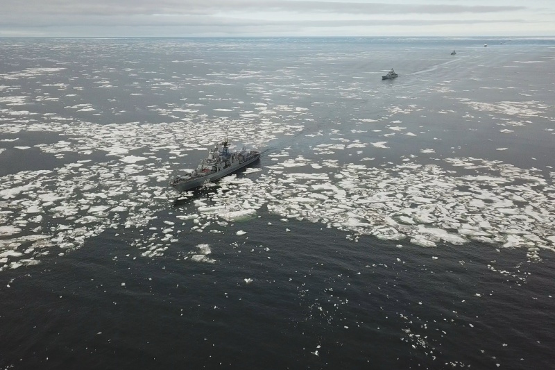 Последние три года службы Евгения Ануфриева насыщены арктическими походами.