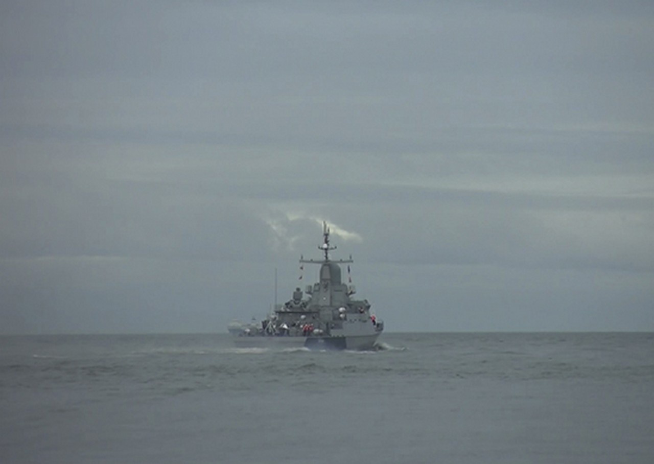Корабли Балтийского флота и расчёты береговых ракетных комплексов «Бастион» провели учение по нанесению ракетных ударов по условному противнику.
