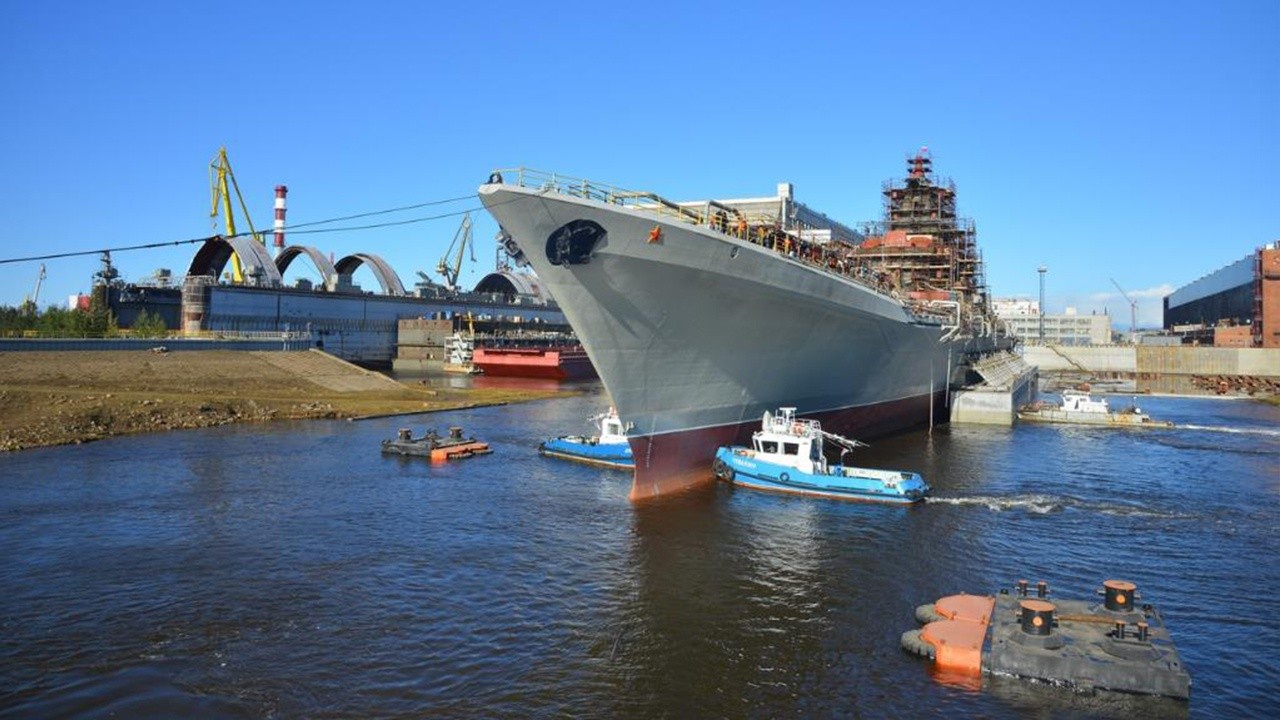 Проходящий модернизацию тяжёлый атомный крейсер Северного флота «Адмирал Нахимов» получит системы вооружения четвёртого поколения.