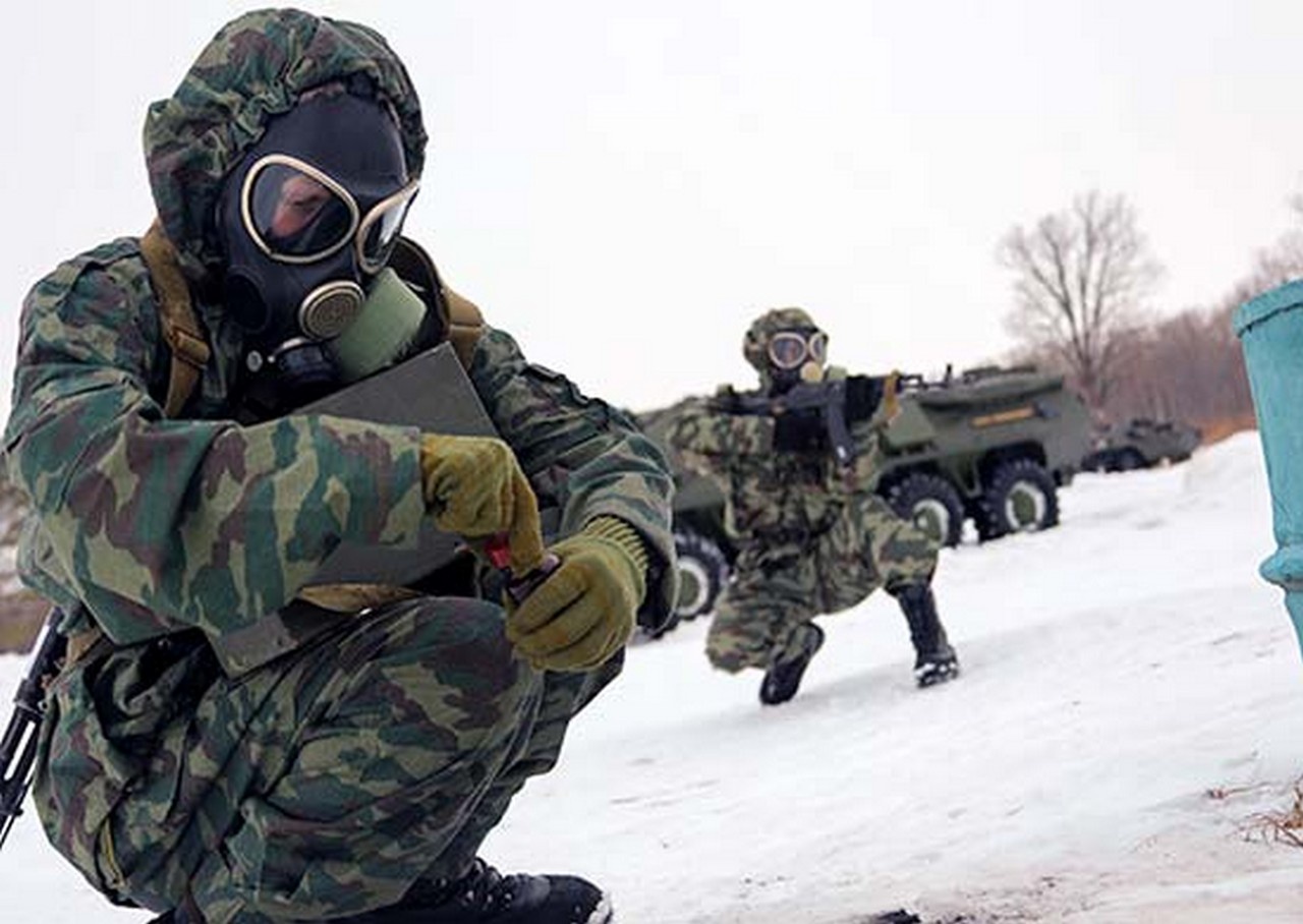 В конце марта в Приморском крае завершилось тактико-специальное учение с подразделениями отдельного соединения радиационной, химической и биологической защиты ВВО.