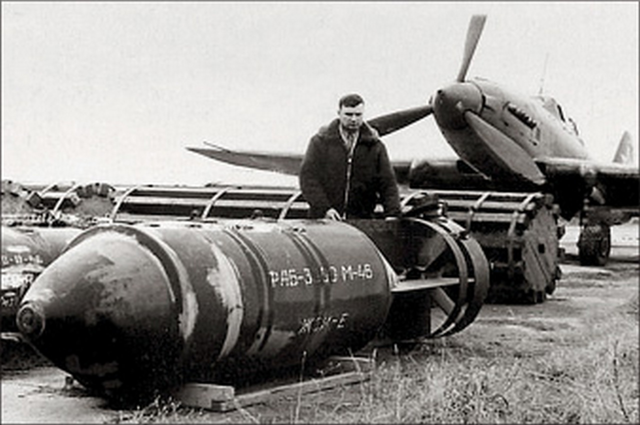ВКС России расконсервировали авиационные бомбы ФАБ-3000-М46.