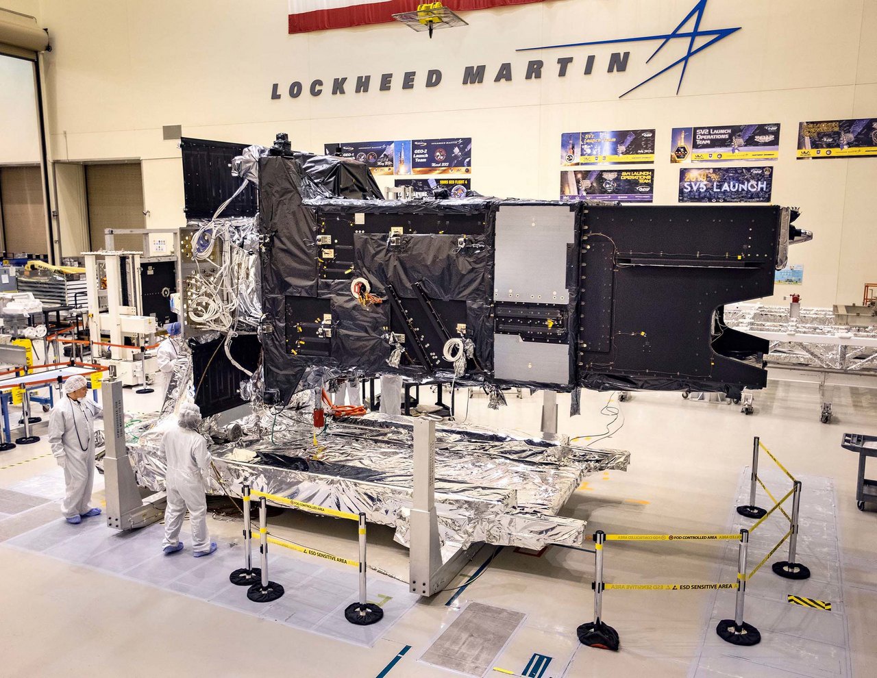 Летом 2018 года заключены первые контракты с Lockheed Martin на три геостационарных спутника.