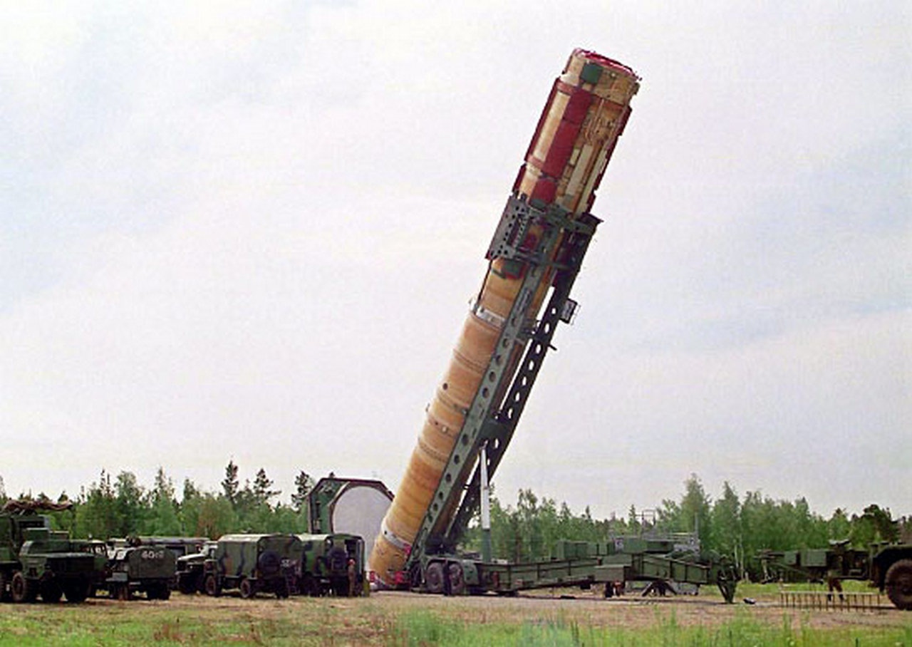 Межконтинентальная баллистическая ракета «Воевода».
