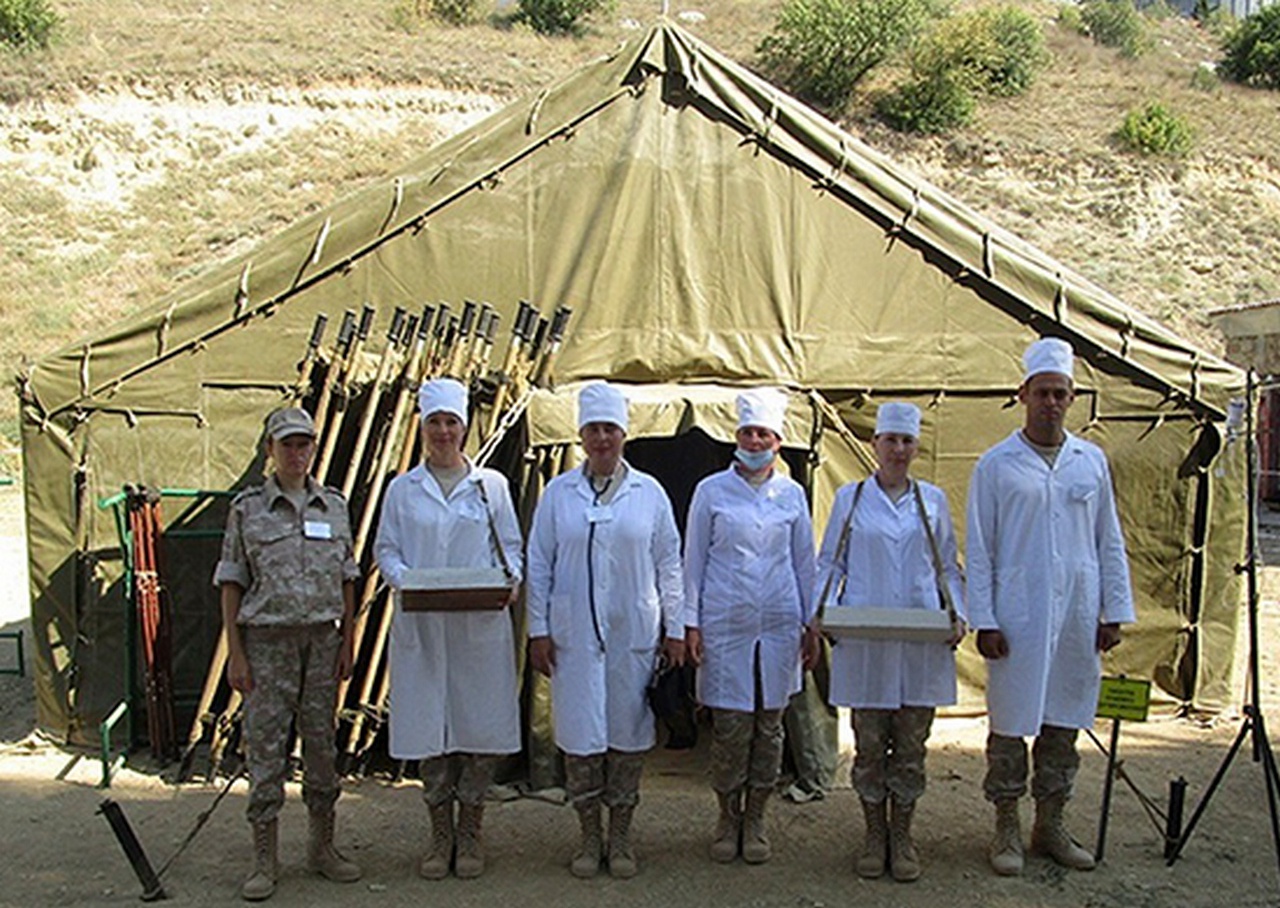 Российские военные медики готовы к эффективной работе в любых условиях.