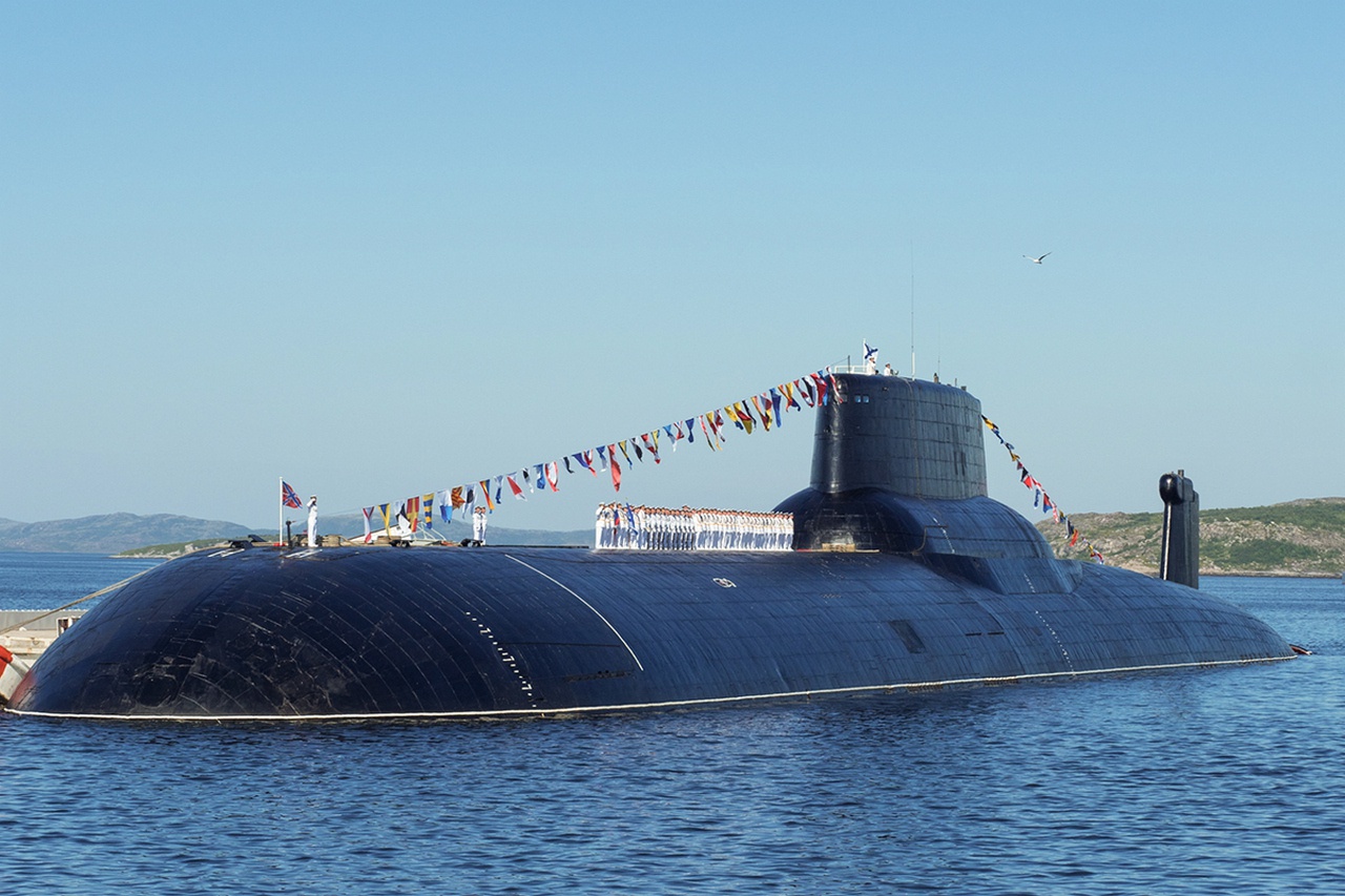 Тяжёлый атомный ракетный подводный крейсер стратегического назначения «Дмитрий Донской».