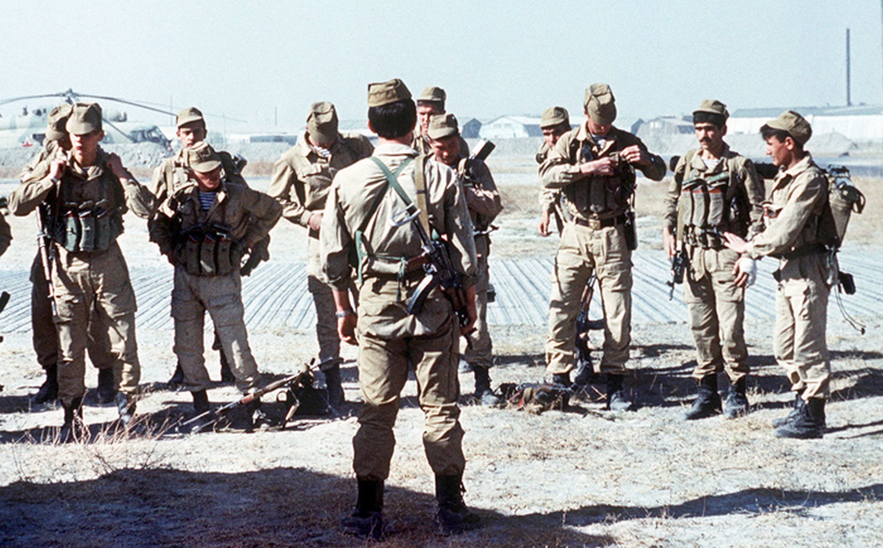 Советский спецназ в Афганистане.