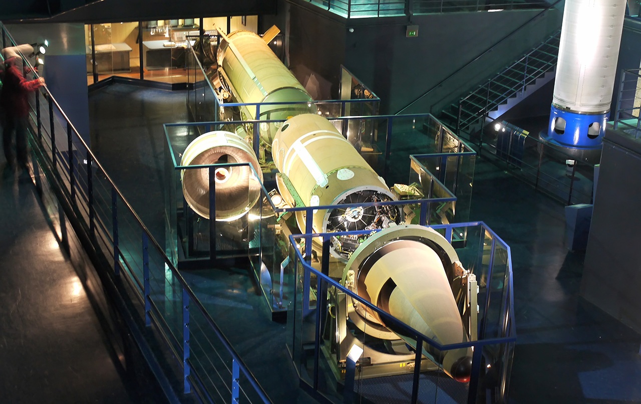 Макет ракеты S-3 в музее Ле Бурже.
