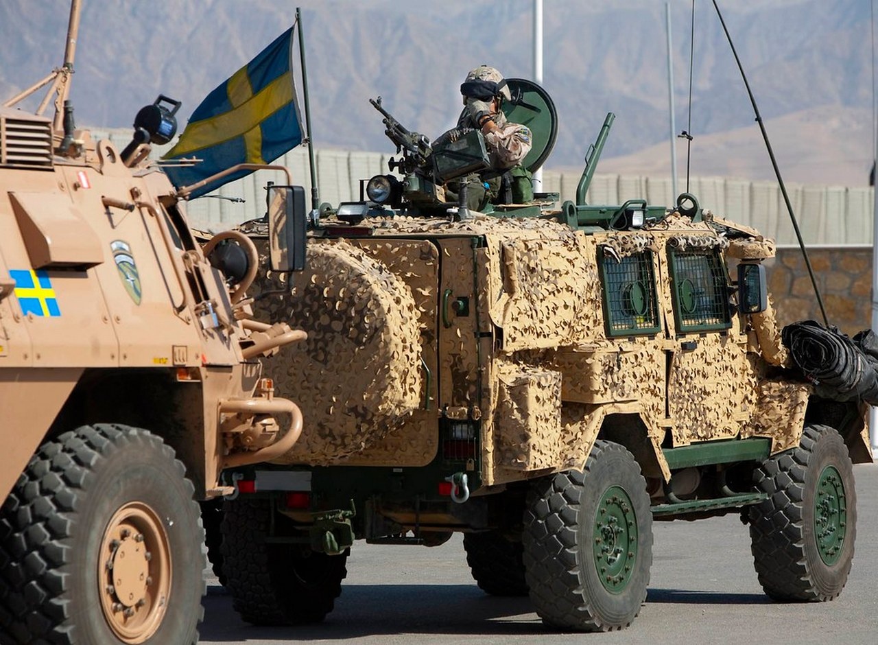 Шведский контингент в Афганистане.