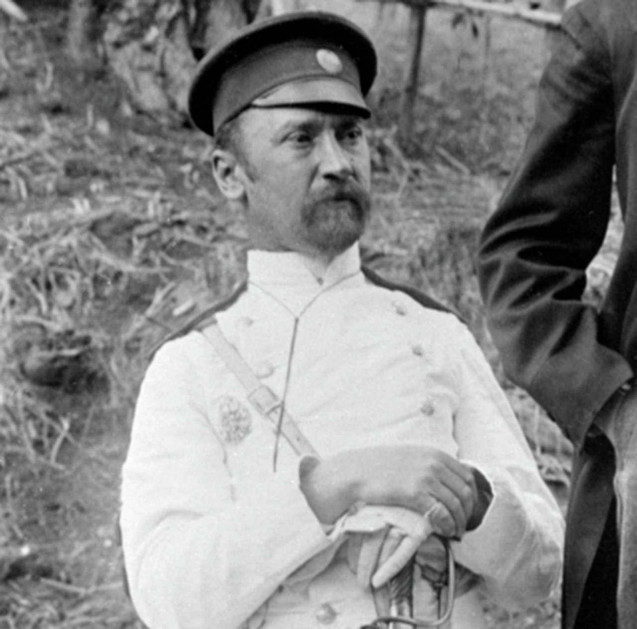 Руководитель российской миссии Красного Креста в Эфиопии М.И. Лебединский. 1900-е годы.