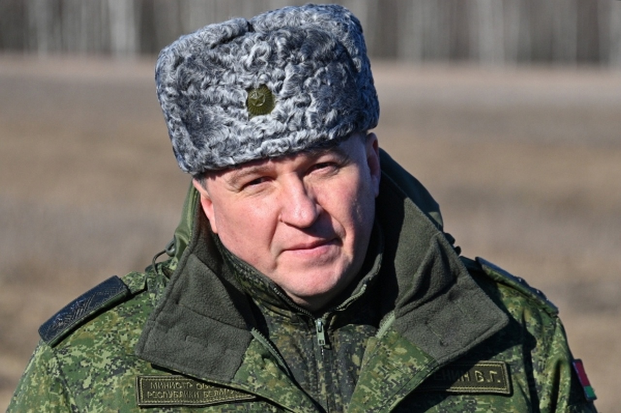 Министр обороны Республики Беларусь генерал-лейтенант Виктор Хренин.