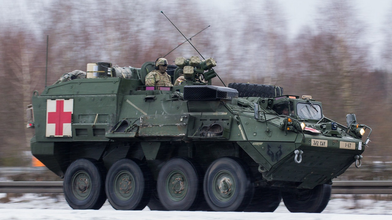 Пентагон передаёт Украине броневики Stryker на утилизацию