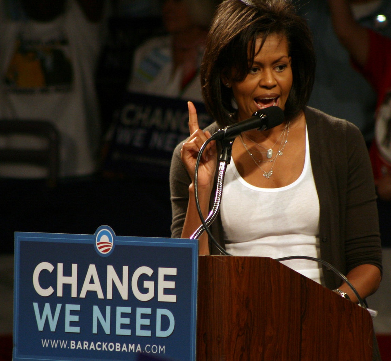 Даже став первой леди, Мишель Обама осталась активисткой «революции меньшинств».