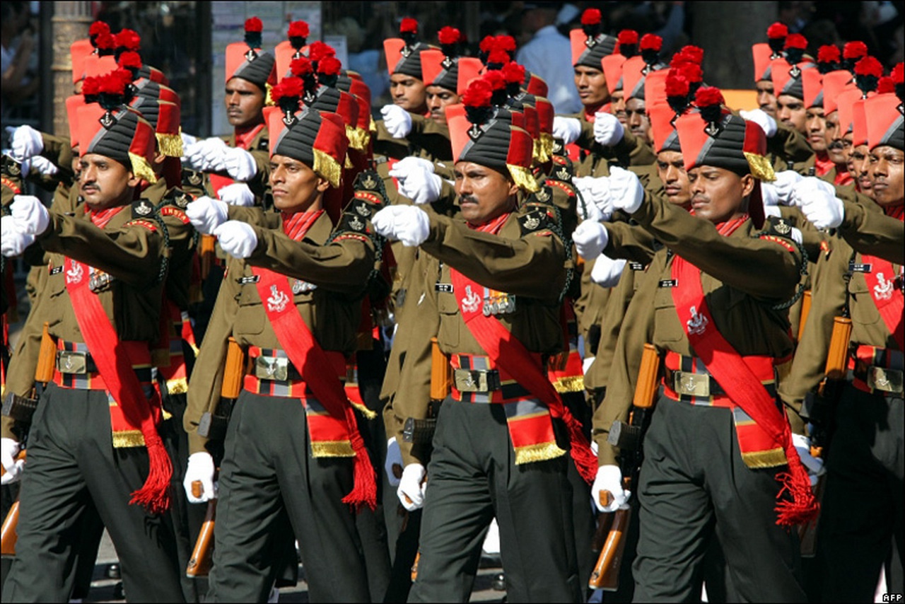 Индийская армия - вторая по численности в мире.