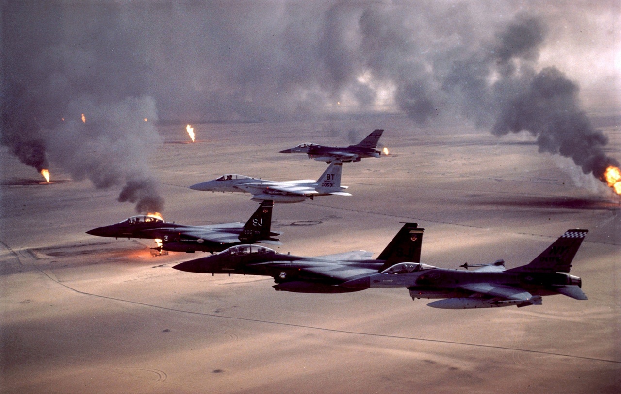 Война в Персидском заливе 1991 года привела к экологической катастрофе в регионе.