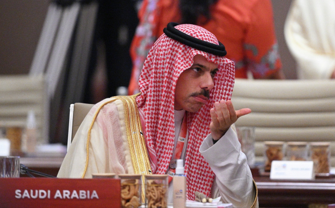 Министр иностранных дел Саудовской Аравии Фейсал бен Фархан Аль Сауд.