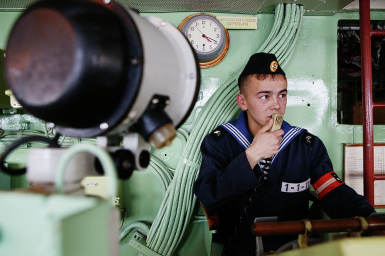 Штурманская на большом противолодочном корабле «Адмирал Чабаненко», 2004 г.