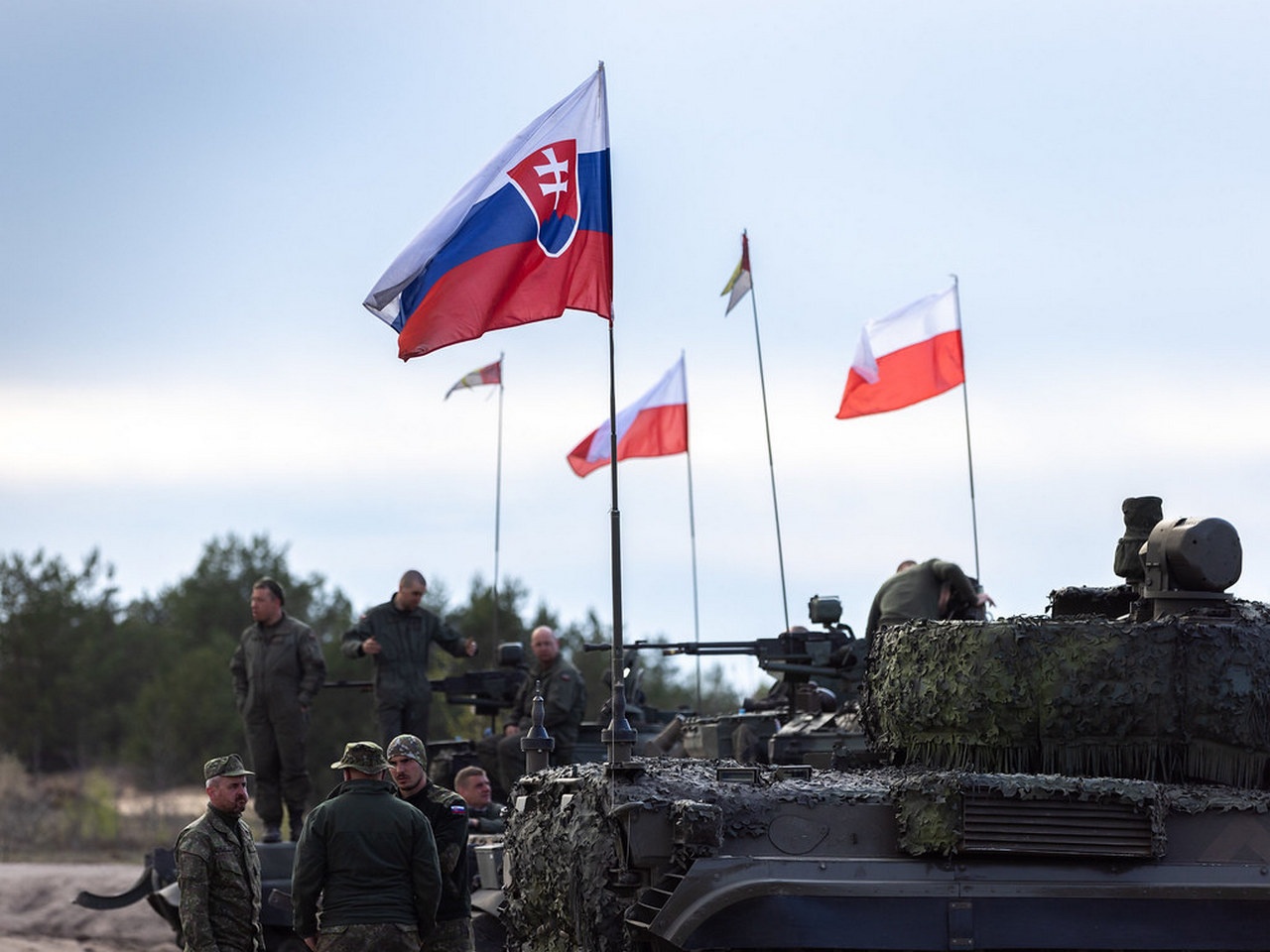 Совместные тренировки подразделений НАТО по программе «Передовое расширенное присутствие» проводятся на полигонах Прибалтики постоянно.