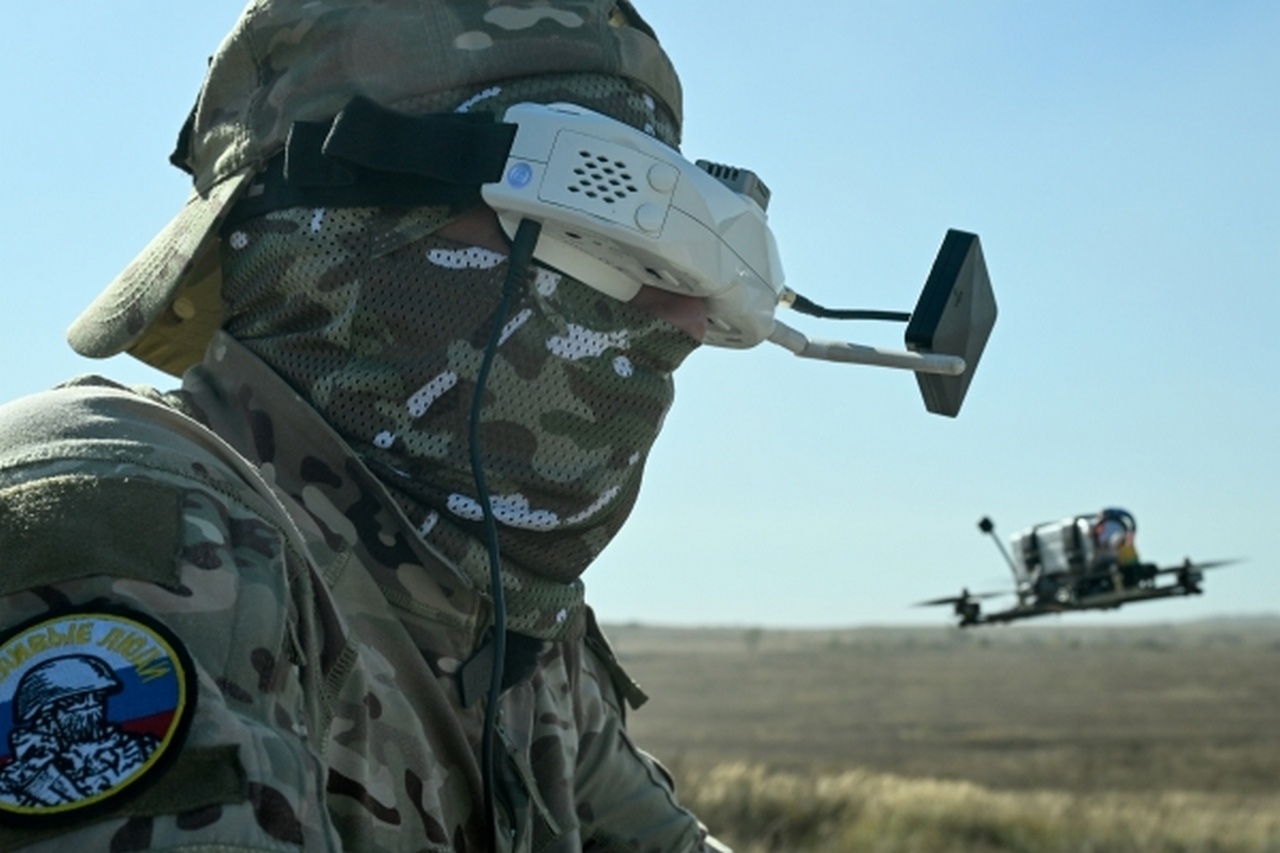 Оператор ударных FPV-дронов «Бумеранг» на Краснолиманском направлении.