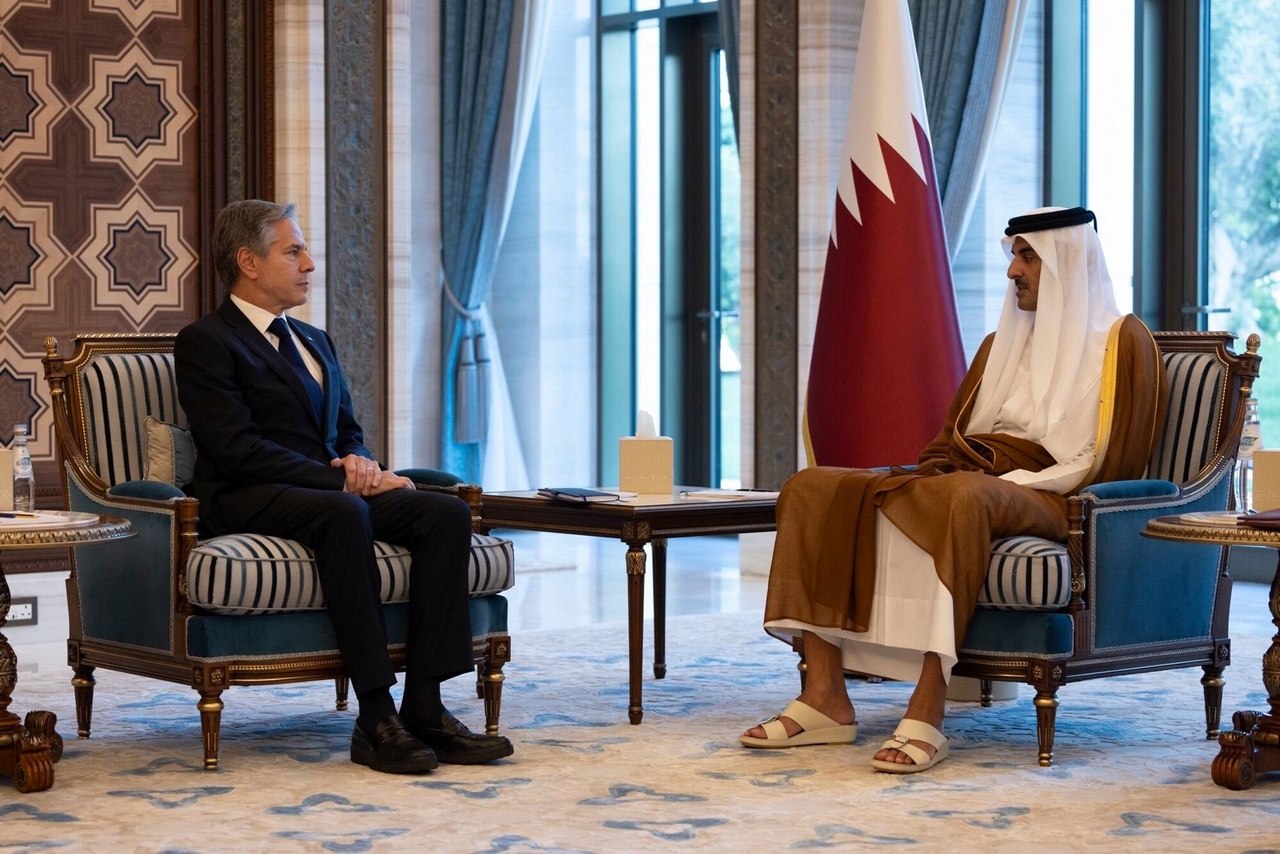 После визита госсекретаря США Блинкена в Доху шейх Аль Тани стал тихим и покладистым.