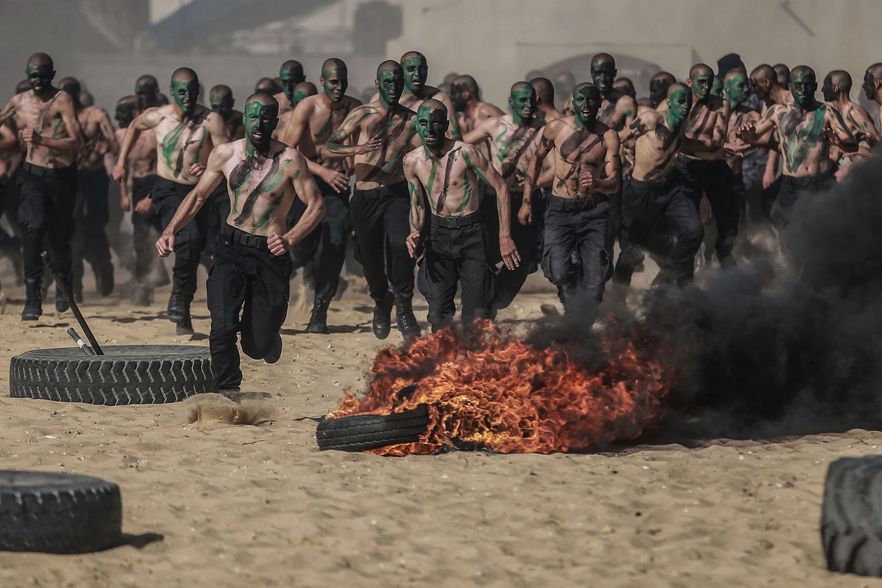Тренировочный лагерь ХАМАС в Хан-Юнусе, 2020 г.