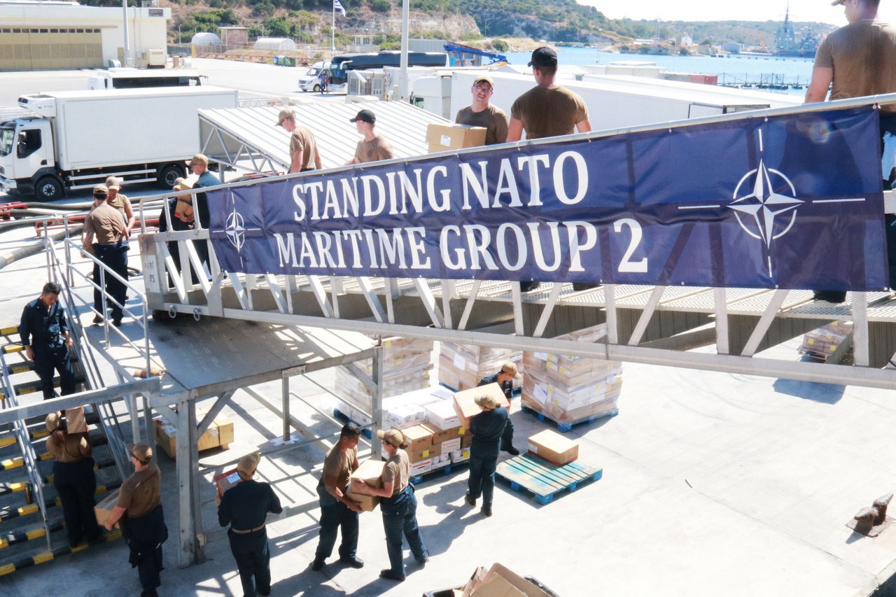 У берегов Израиля находится 2-я постоянная морская группа НАТО.