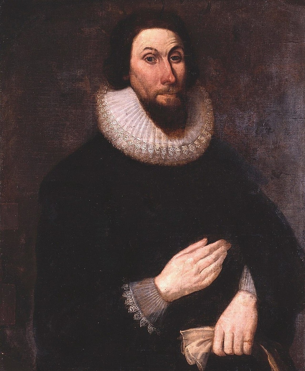 Губернатор колонии Массачусетского залива Джон Уинтроп. 