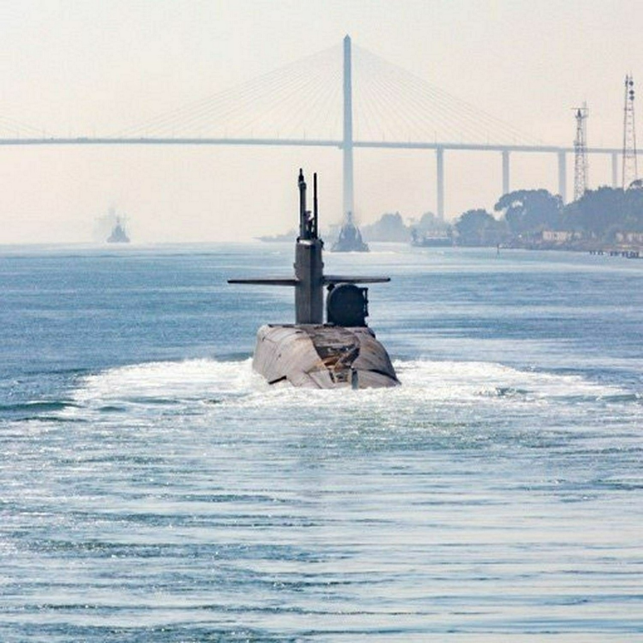 Атомная подводная лодка класса «Огайо». Курсом в Средиземное море.