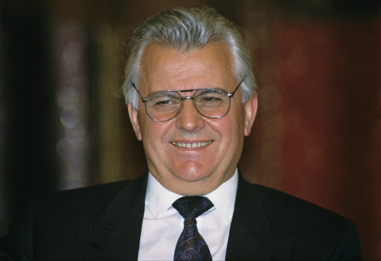 Леонид Макарович Кравчук, первый президент Украины.