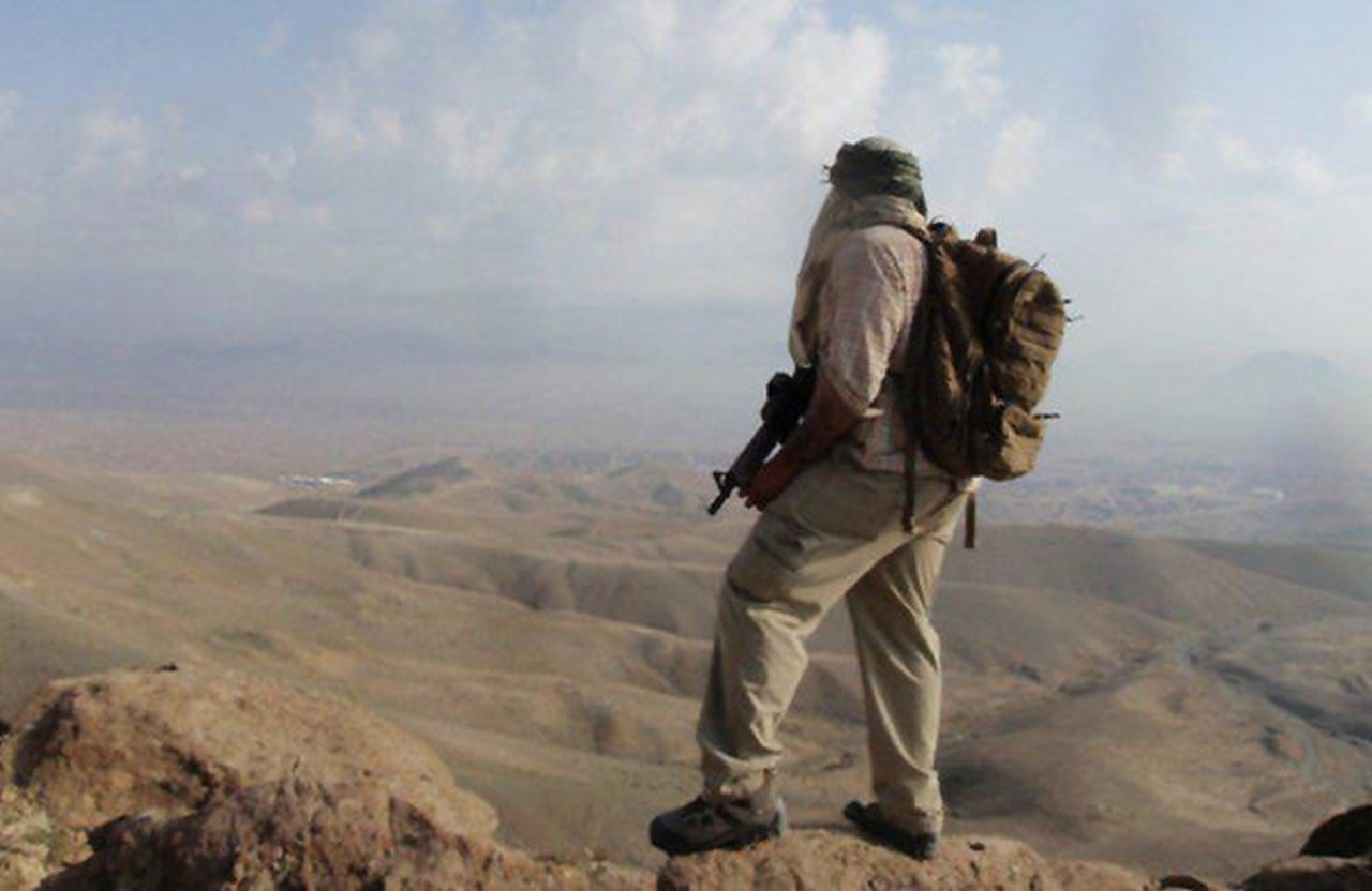 Боец частной военной компании в провинции Бадахшан, Афганистан, 2006 г.