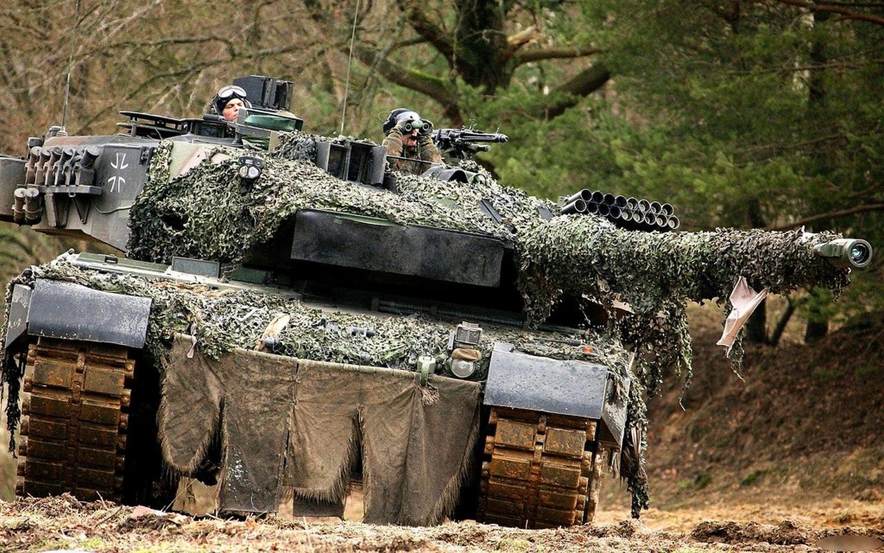 Leopard 2А6 бундесвера.