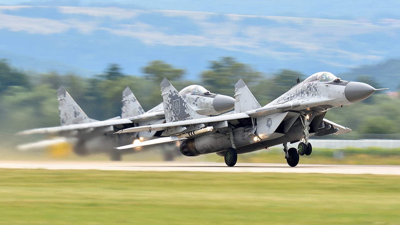 Многоцелевые истребители четвёртого поколения МиГ-29 словацких ВВС, 2019 г.
