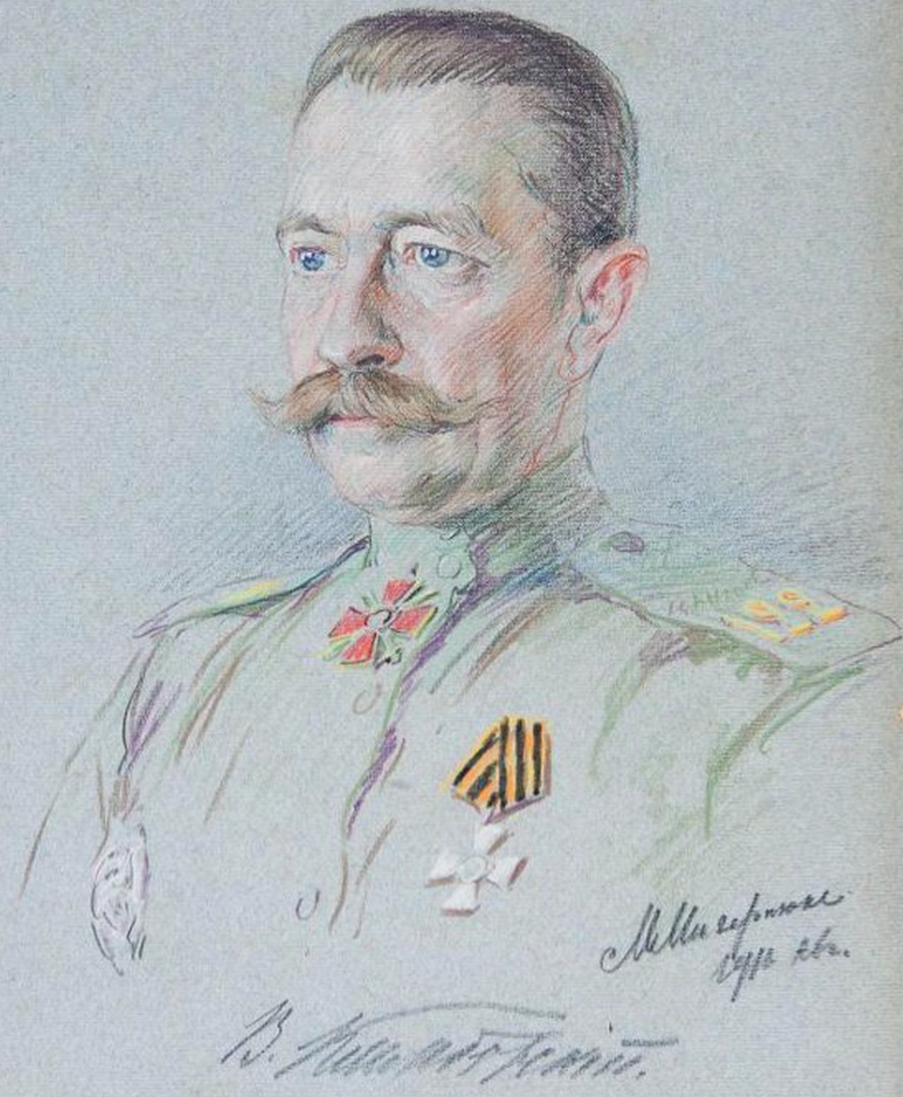 Владислав Наполеонович Клембовский, портрет 1916 г.