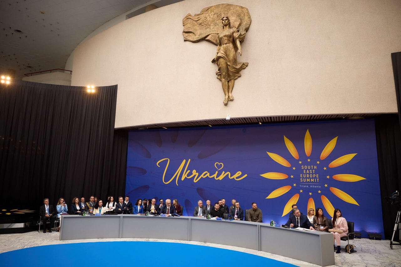 Саммит «Украина - Юго-Восточная Европа» в столице Албании, 28 февраля 2024 г.