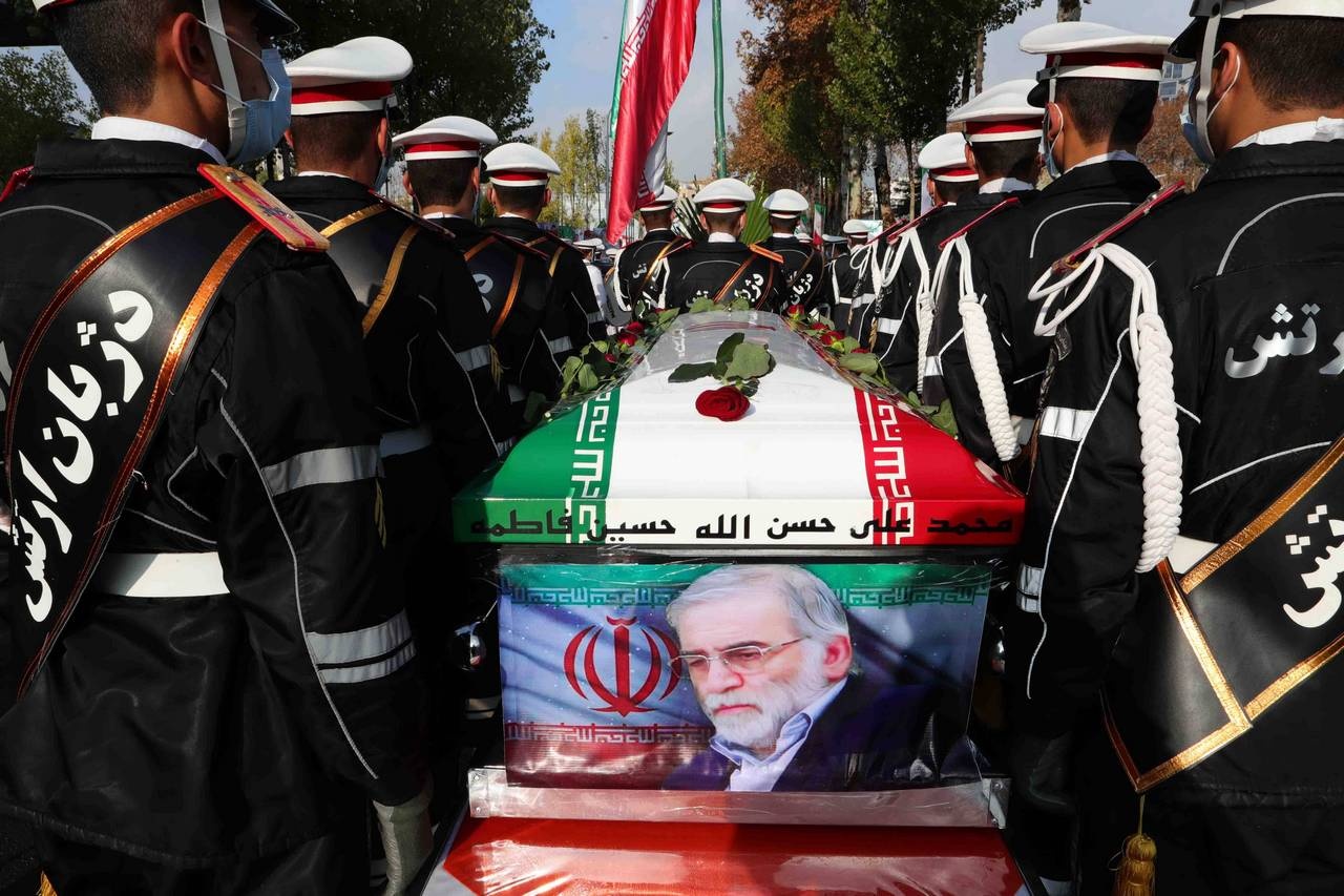 Похороны Мохсена Фахризаде, 30 ноября 2020 г.