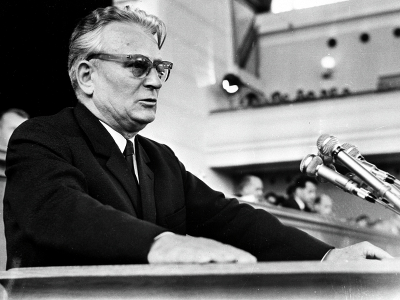 Антонин Новотный, президент Чехословакии в 1957-1968 годах.