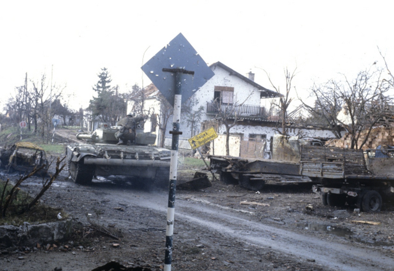 Военные действия в Вуковаре, октябрь 1991 г.