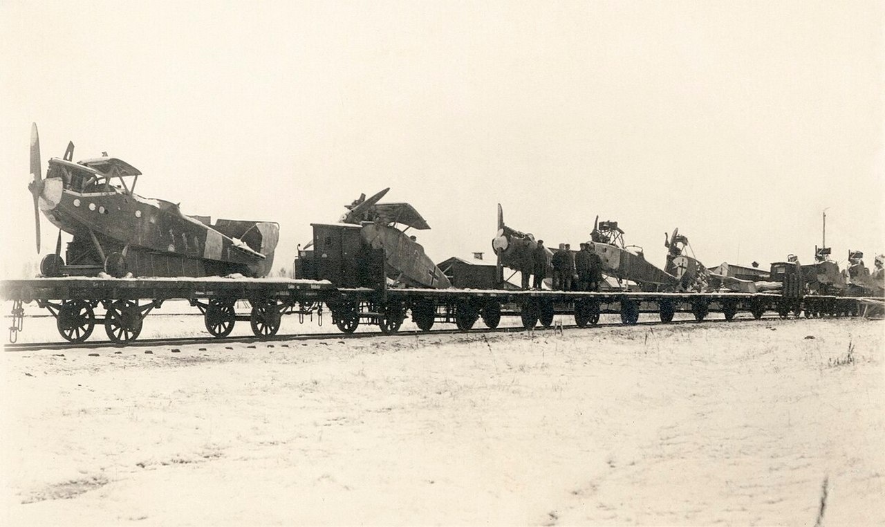 Самолёты Западной добровольческой армии, ноябрь 1919 г.