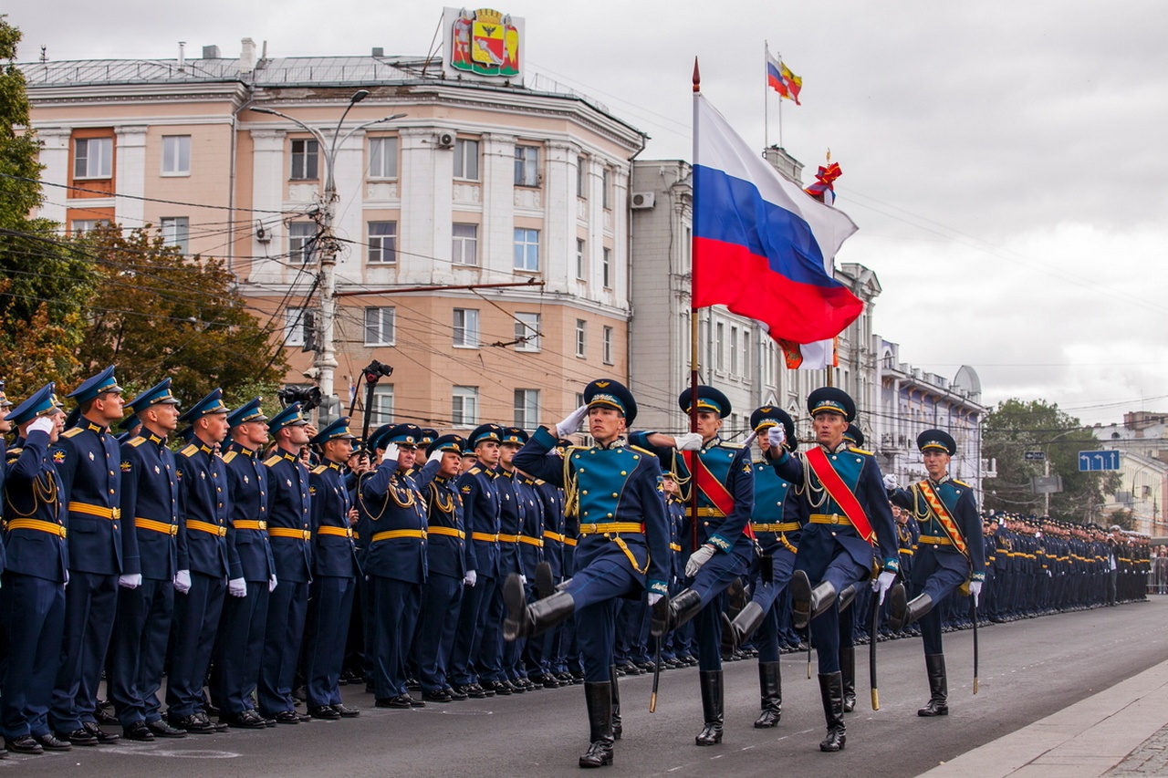 Выпуск офицеров Военного учебно-научного центра в Воронеже, 2019 г.