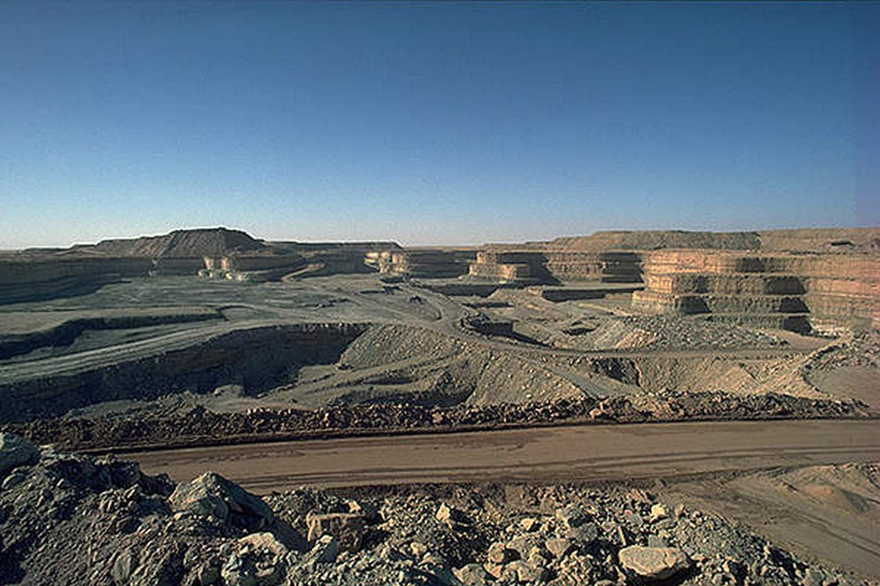 Рудник Имурарен в Нигере - крупнейшее месторождение урана в Африке и второе по величине месторождение урана в мире.