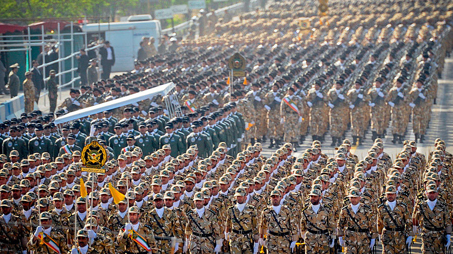 Парад иранской армии