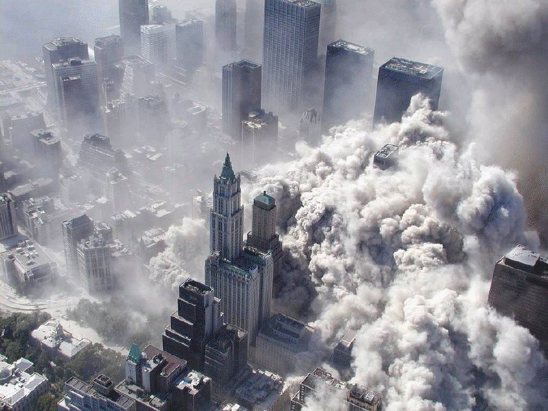 Терракт в Нью-Йорке 11 сентября 2001 года.