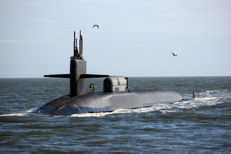 Атомная подводная лодка класса «Огайо».