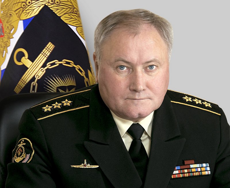 Главнокомандующий Военно-Морским Флотом адмирал Владимир Королев