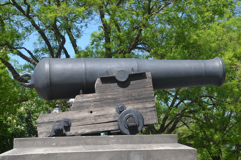 Пушка с фрегата «Тигр» в Одессе