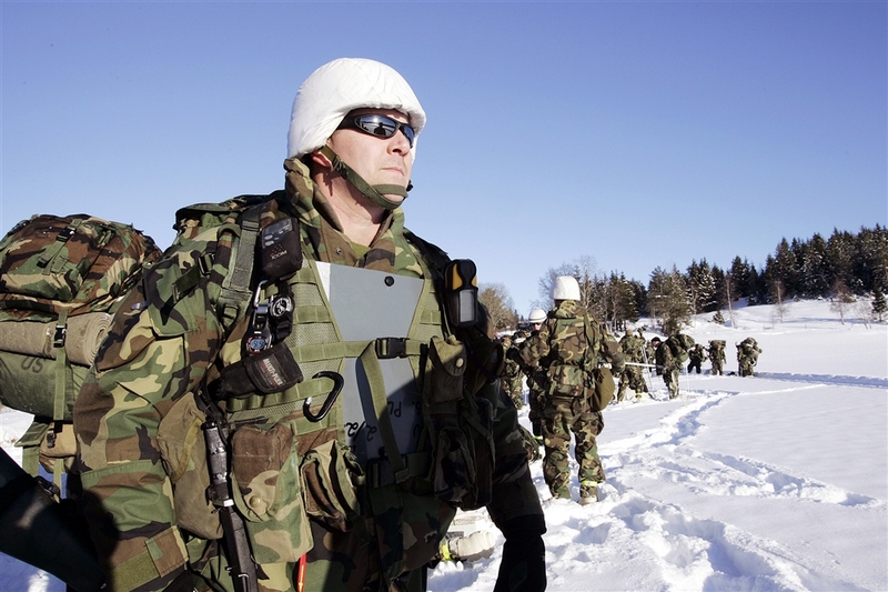 Американские морские пехотинцы в Норвегии
