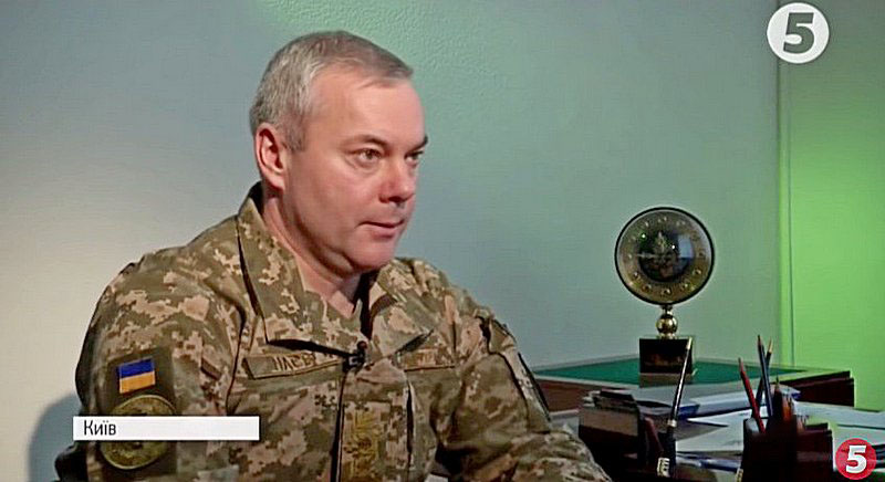 Командующий Объединенными силами ВС Украины генерал-лейтенант Сергей Наев