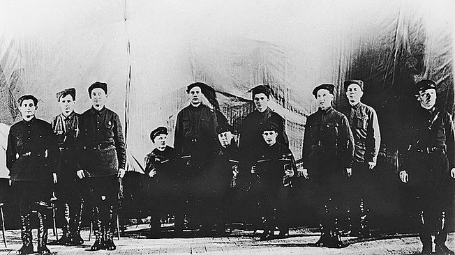 Первое выступление ансамбля в Центральном доме Красной Армии. 12 октября 1928 г.
